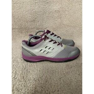 Vionic Venture Gray Purple Athletic Walking Running Shoes Sneakers Women’s 9.5